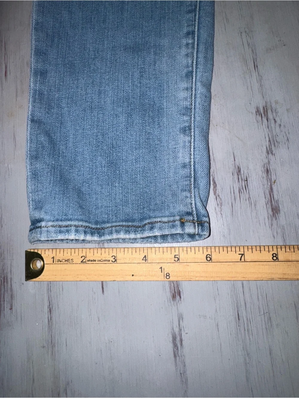 FRAME L’Homme Skinny Men’s Jeans 33 Light Wash Made in USA